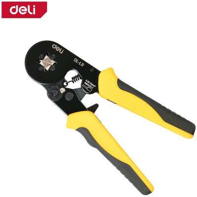 Инструмент обжимной Deli Пресс-клещи квадратные для обжима наконечников DL-L11 0,25-10 кв.мм