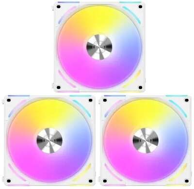 Комплект вентиляторов Lian Li UNI Fan ALV2 120, 120 мм, 2000rpm, 28.7 дБ, 4-pin, 3шт, ARGB