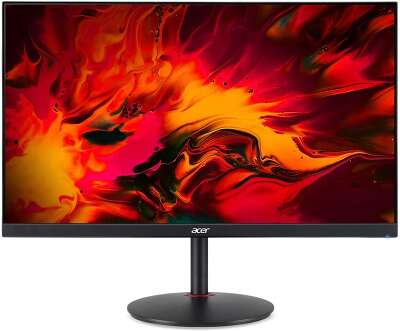 Монитор 24.5" ACER Nitro XV252QFbmiiprx Black (IPS, 1920x1080, 390Hz, 0.5 ms, 178°/178°, 400 cd/m, 100M:1, +2хHDMI 2.0, +DisplayPort 1.4, +MM)