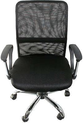 Кресло офисное COLLEGE H-8078F-5 Черный ткань, сетчатый акрил, 120 кг