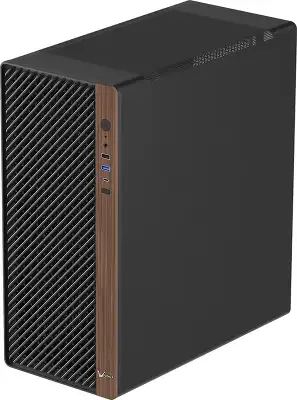 Корпус Formula TimberLine T2 черный без БП ATX 4x120mm 1xUSB2.0 1xUSB3.0 audio bott PSU
