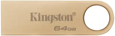 Модуль памяти USB3.2 Kingston DT SE9 G3 64 ГБ [DTSE9G3/64GB] золотистый