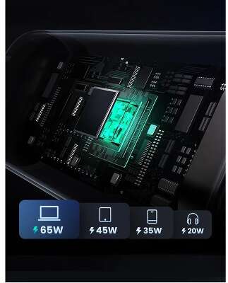 Кабель UGREEN L509 (35513) UNO Type C 2.0 Male To Type C 2.0 Male 5A Data Cable. Длина: 3м. черный/серый