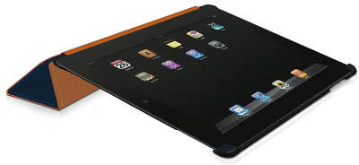 Чехол Macally BookStand для iPad 2, синий [BOOKSTAND-2BL]