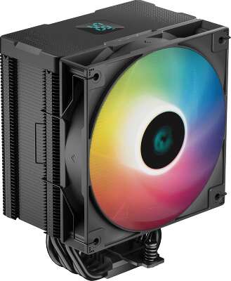 Кулер для процессора DeepCool AG500 DIGITAL ARGB, 120 мм, 1950rpm, 29.4 дБА, 240 Вт, 4-pin PWM, Al+Cu, ARGB