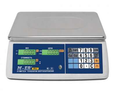 Торговые настольные весы M-ER 223 AC-15.2 