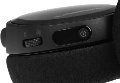 Наушники с микрофоном Steelseries Arctis 7+ черный мониторные Radio оголовье (61470)
