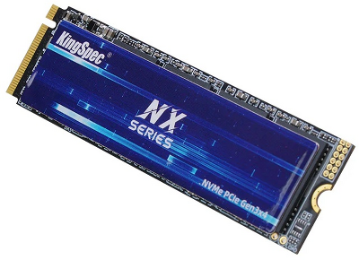 твёрдотельный накопитель KingSpec SSD 1TB M.2 2280 PCIe 3.0 x4 NVMe R3400/W3100MB/s 3D TLC MTBF 1.5M 380000/320000 IOPS 1000TBW
