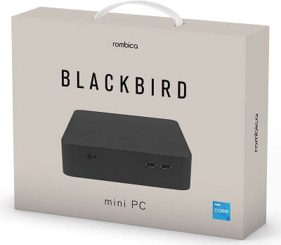 Неттоп Rombica Blackbird i5 HT124H165P i5 12450H (3.3) 16Gb SSD512Gb UHDG Windows 10 Pro GbitEth WiFi BT 120W черный (PCMI-0341)