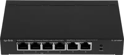 Коммутатор TP-LINK TL-SF1006P, 6*10/100