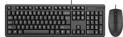 Клавиатура + мышь A4Tech KK-3330 клав:черный мышь:черный USB (KK-3330 USB (BLACK))