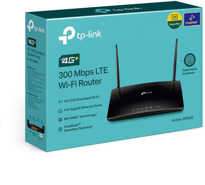 Wi-Fi роутер TP-Link Archer MR500, 802.11a/b/g/n/ac, 2.4 / 5 ГГц