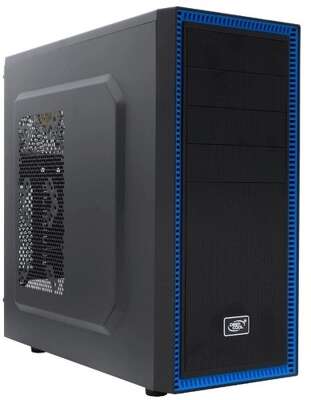 Deepcool TESSERACT BF, ATX, Black-Blue, без БП[DP-CCATX-TSRBFBK]