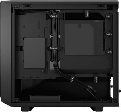 Корпус Fractal Design Meshify 2 Nano Black TG Dark Tint, черный, Mini-ITX, Без БП (FD-C-MES2N-01)