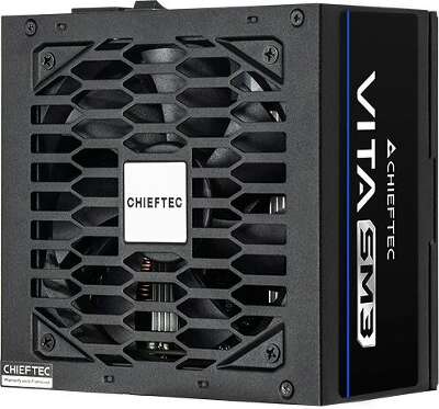 Блок питания Chieftec Vita SM3 BPX-850-C (ATX 3.1, 850W, 80 PLUS BRONZE, Active PFC, 120mm fan, Semi-modular Cable Management) Retail