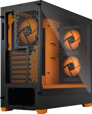 Корпус Fractal Design Pop Air RGB Orange, черный/оранжевый, ATX (FD-C-POR1A-05)