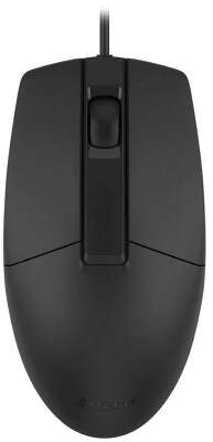 Мышь проводная A4TECH OP-335S черный (USB, 1200dpi, 3but) (OP-335S)