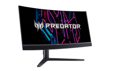 Монитор Acer Predator X34Vbmiiphuzx 34" OLED 3440x1440 175 Hz 1000cd/m2 0,03ms 2xHDMI(2.0) + 1xDP + 1xType-C(PD65W) + USB3.2 (2Up2Down) + Audio out+Speaker 5Wx2 120 H.Adj