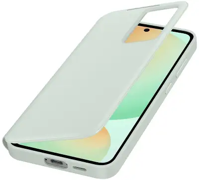 Чехол (флип-кейс) Samsung для Samsung Galaxy S24 FE Wallet Case мятный (EF-ZS721CMEGRU)