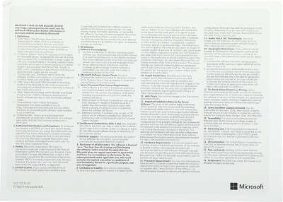 Операционная система Microsoft Windows Server Std 2022 64Bit Eng 1pk DSP OEI DVD 16 Core (P73-08328)