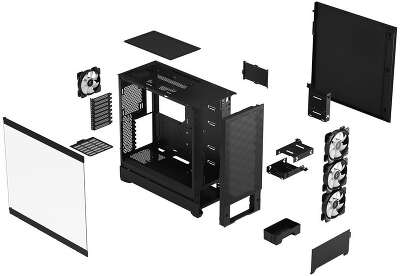 Корпус Design Pop XL Air RGB TG Clear Tint (FD-C-POR1X-06) Fractal Design