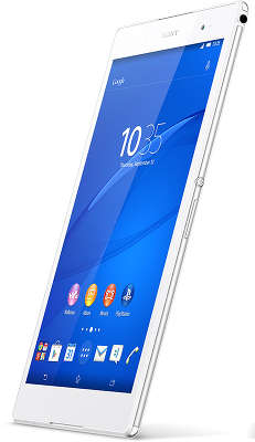 Планшетный компьютер 8" Sony Xperia™ Z3 Tablet Compact 16 ГБ LTE, белый [SGP621RU]