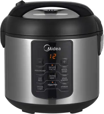 Мультиварка Midea MPC-6034 2л 400Вт серебристый