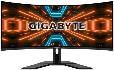 Монитор Gigabyte 34" G34WQC A-EK Gaming monitor Black (VA, 3440x1440, HDMI+HDMI+DP+DP, 1 ms, 178°/178°, 35 cd/m, 4000:1, 144Hz, MM, Curved) (20VM0-G34WQCABI-1EKR) (822842)