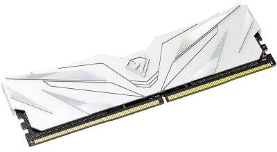 Модуль памяти DDR4 Netac Shadow II 8GB 3600MHz CL18 1.35V / NTSWD4P36SP-08W / White / with radiator