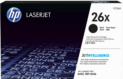 HP 26X Black Original LaserJet Toner Cartridge (CF226X)