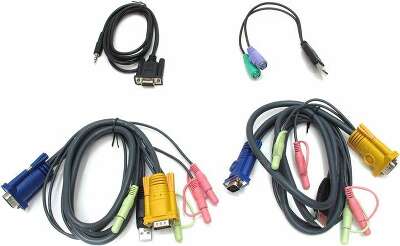 Переключатель консоли (KVM) ATEN (CS1732B-A7-G) 2 Port USB2.0 KVMP Switch with OSD (775060)