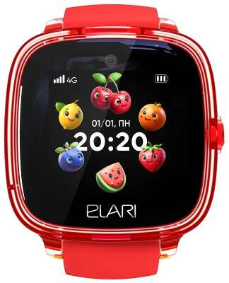 Elari Смарт-часы KidPhone Fresh 4G - Red