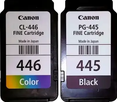 Картридж струйный Canon PG-445/CL-446 8283B004/008 многоцветный/черный набор печ.гол.в компл. для Canon MG2440/MG2540