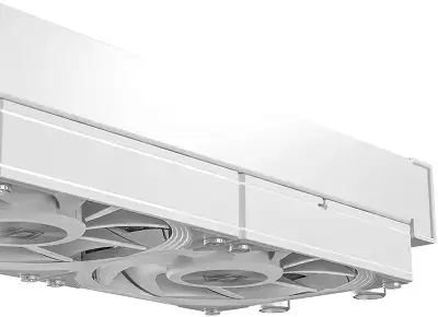 Система водяного охлаждения ID-Cooling DX240 Max Soc-AM5/AM4/1200/1700/1851 белый 4-pin 32.5dB Al+Cu 300W Ret (DX240 MAX WHITE)