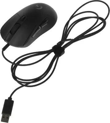 Мышь Logitech G403 Hero черный оптическая 25600dpi USB 5but (910-005636)