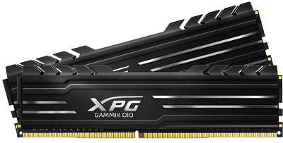 Набор памяти DDR4 DIMM 2*8192Mb DDR3200 ADATA XPG GAMMIX D10 Black (AX4U32008G16A-DB10)