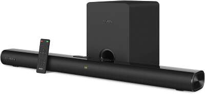 SVEN Саундбар SB-2150A, черный (180 Вт,USB,HDMI,ПДУ,Optical, Bluetooth,дисплей, беспроводной сабвуфер)