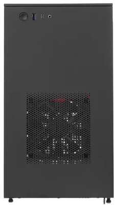 Корпус NZXT H210 Black/red, черный, mini-ITX, Без БП (CA-H210B-BR)