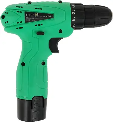 Дрель-шуруповерт Zitrek Green 12 аккум. патрон:быстрозажимной (063-4071)
