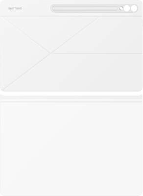Чехол Samsung для Samsung Galaxy Tab S9 Ultra/S10 Ultra Smart Book Cover поликарбонат/полиуретан белый (EF-BX910PWEGRU)