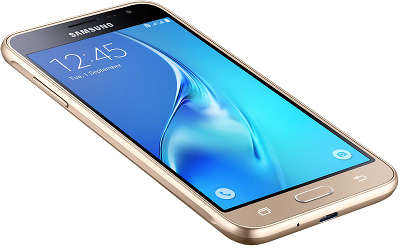 Смартфон Samsung SM-J320F Galaxy J3 (2016) Dual Sim LTE, золотой (SM-J320FZDDSER)