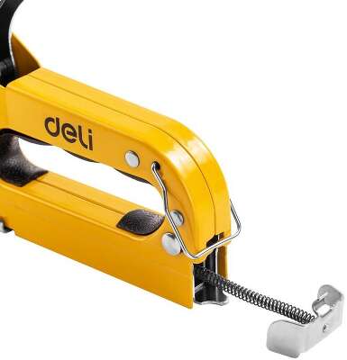 Мебельный степлер Deli DL238104 с набором скоб (2000шт D-тип, 2000шт Т-тип, 2000шт U-тип)