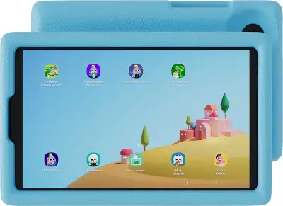 Планшет Samsung Galaxy Tab A9 Kids Edition G99 (2.2) 8C RAM4Gb ROM64Gb 8.7" LCD 1340x800 Android 13 серый 8Mpix 2Mpix BT WiFi microSD 1Tb 5100mAh 7hr