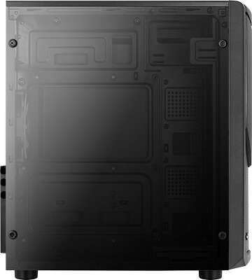 Корпус AeroCool Tomahawk-A 600W, черный, ATX, 600W (4718009158221)
