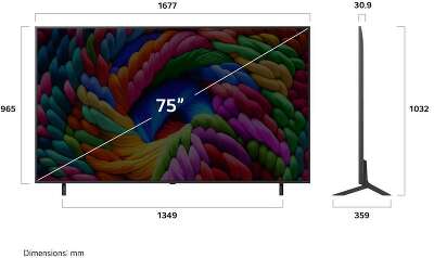 75" Телевизор NANO LED LG 75NANO90A6B.ARUG