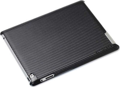 Чехол Tunewear Carbon Look для iPad 2, черный