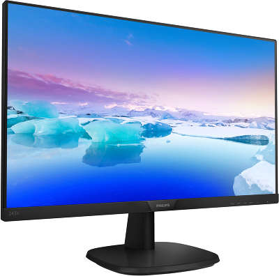 Монитор 24" Philips 243V7QDSB (00/01) черный IPS
