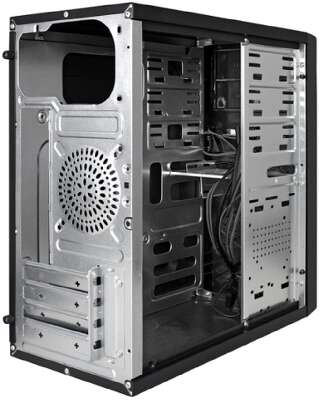 Exegate EX284039RUS Корпус Minitower BA-204U Black, mATX, <без БП>, 2*USB+2*USB3.0, Audio