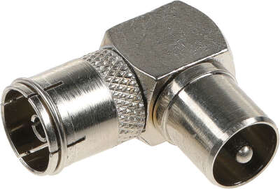 Адаптер антенный Premier 4-415/1 Coax (f)/Coax (m) серебристый