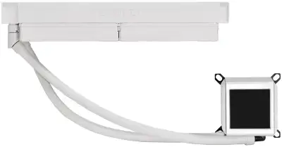 Система водяного охлаждения Lian-Li Galahad II LCD 280 ARGB Soc-AM5/AM4/1200/1700/1851 белый 4-pin 26.7dB Al+Cu LCD Ret (G89.GA2ALCD28W.R0)